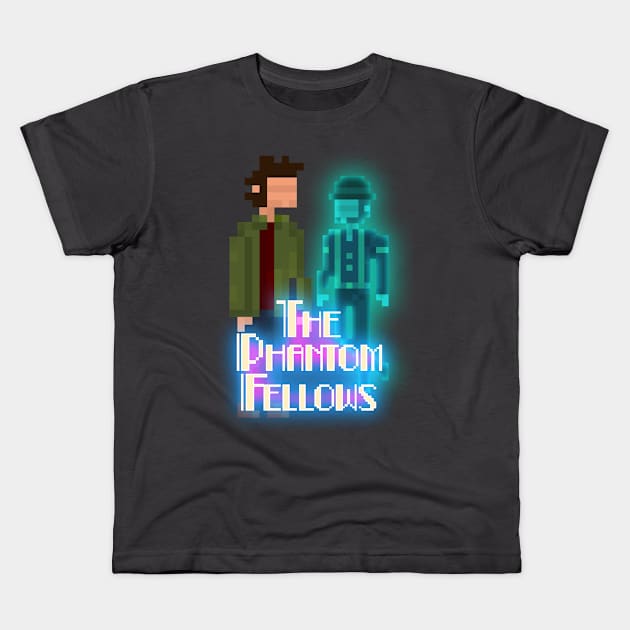 The Phantom Fellows 2024 (Transparent Ghost) Kids T-Shirt by ThePhantomFellows